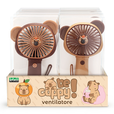 Electrocasnice & Climatizare - Ventilator portabil BeCappy – reincarcabil cu cordon din silicon, 2 culori asortate , pret/1 buc