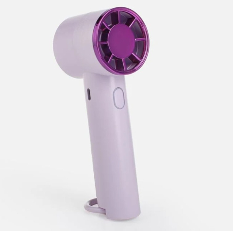 Ventilator portabil de mana Lila, incarcare USB 16cm [1]