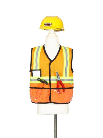 Îmbrăcăminte și accesorii - Vesta constructor cu accesorii pentru copii, Souza! Baiat, Fata, varsta 1 - 3 ani