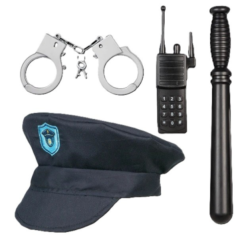 Vesta Politist cu accesorii pentru copii, Souza! Baiat, Fata, varsta 3 - 6 ani, 6 - 9 ani [1]