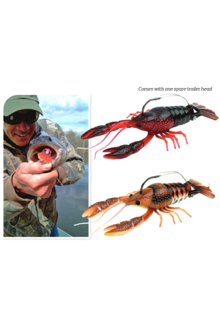 Vobler River2Sea Clackin Crayfish 13cm 36g Red 01 S 13cm 36g Red 01 [2]