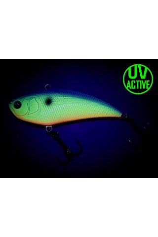 Vobler RTB Vibration 68TG 6.8cm 21g #11 Matte Blue Back Yellow S 6.8cm 21g Matte Blue Back Yellow [1]