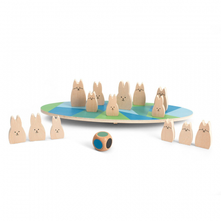 Vulpi versus iepurasi!, joc de echilibru, BS Toys, 4-10 ani [1]