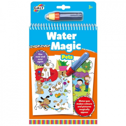 Cărţi de colorat cu apă - Water Magic - Water Magic: Carte de colorat Animale de companie