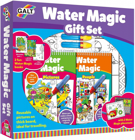 Cărți Educative, Activități - Water Magic: Set carti de colorat CADOU (2 buc.)