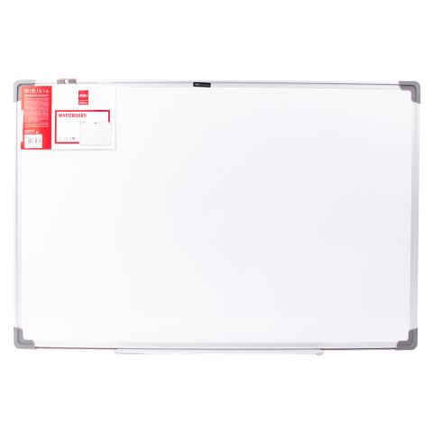 Whiteboard magnetic 60*90 cm rama aluminiu deli [1]