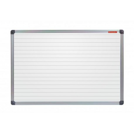 Organizare, arhivare, prezentare - Whiteboard magnetic liniat 100*150 cm rama aluminiu memoboards