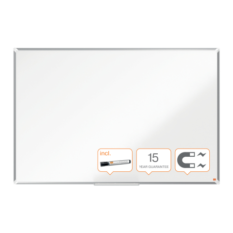 Whiteboard magnetic otel lacuit 100*150cm premium plus nobo [1]