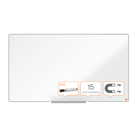 Organizare, arhivare, prezentare - Whiteboard magnetic otel lacuit widescreen 55" impression pro nobo