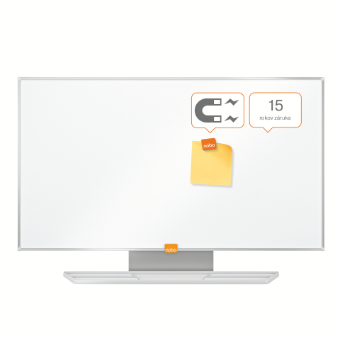 Whiteboard magnetic widescreen 32"(721*411mm) nano clean nobo [3]