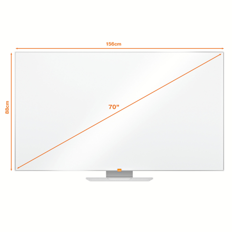 Whiteboard magnetic widescreen 70"(1561*883mm) nano clean nobo [2]