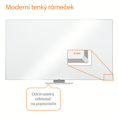 Whiteboard magnetic widescreen 85"(1894*1071mm) nano clean nobo [2]