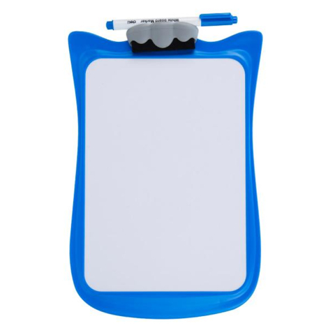 Organizare, arhivare, prezentare - Whiteboard scolar cu rama plastic 30*21cm deli