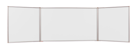 Organizare, arhivare, prezentare - Whiteboard triptic 90*120 cm rama aluminiu memoboards