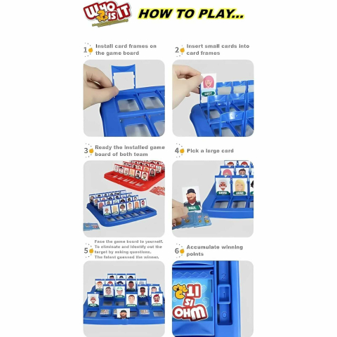 Ghici cine e? Joc de societate copii, Boardgame Ghiceste personajul [10]