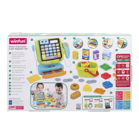 Winfun set casa de marcat interactiva cu accesorii copii varsta 2 ani - 6 ani [3]