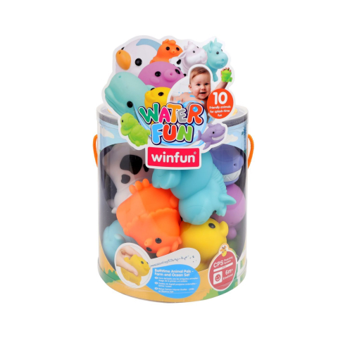 Winfun water fun set jucarii de baie ferma si ocean copii varsta 6 luni - 6 ani [1]
