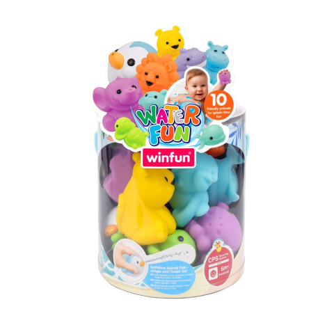 Winfun water fun set jucarii de baie jungla si ocean copii varsta 6 luni - 6 ani [2]