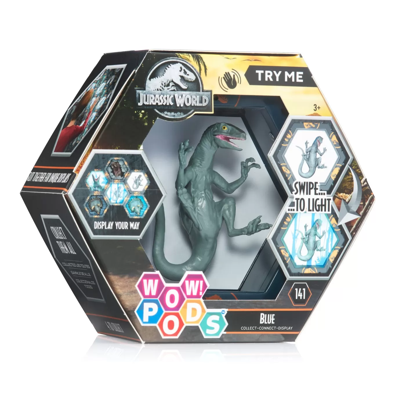 Jucării și Jocuri pentru copii - Wow! pods - dino blue si cu efecte sonore, varsta de la 3 ani la +15 ani