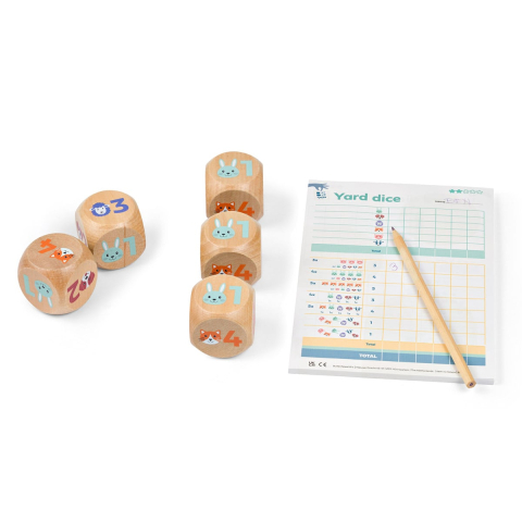 Yatzy Junior, joc cu zaruri din lemn, copii varsta 6+ ani [4]