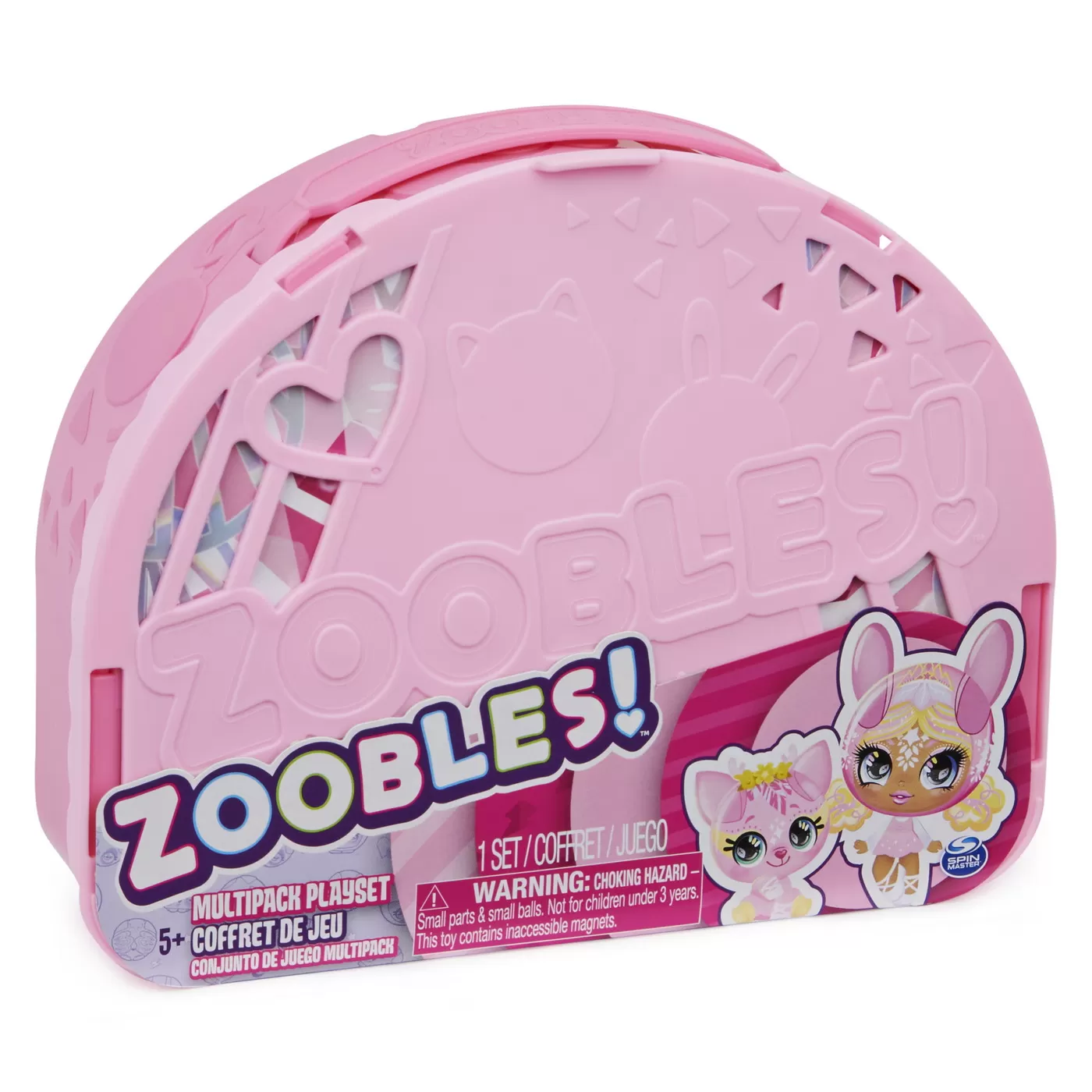 Jucării și Jocuri pentru copii - Zoobles set depozitare multipack
