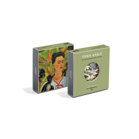 Jucării și Jocuri pentru copii - Zoom Micropuzzle Frida Kahlo, Londji Adult, Baiat, Fata, varsta +9 ani