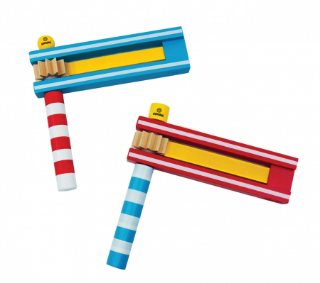 Jucării bebeluși - Zornaitoare din lemn, colorata, pentru bebelusi si toddleri, varsta 3 - 6, 6 - 9 ani, Baiat, Fata