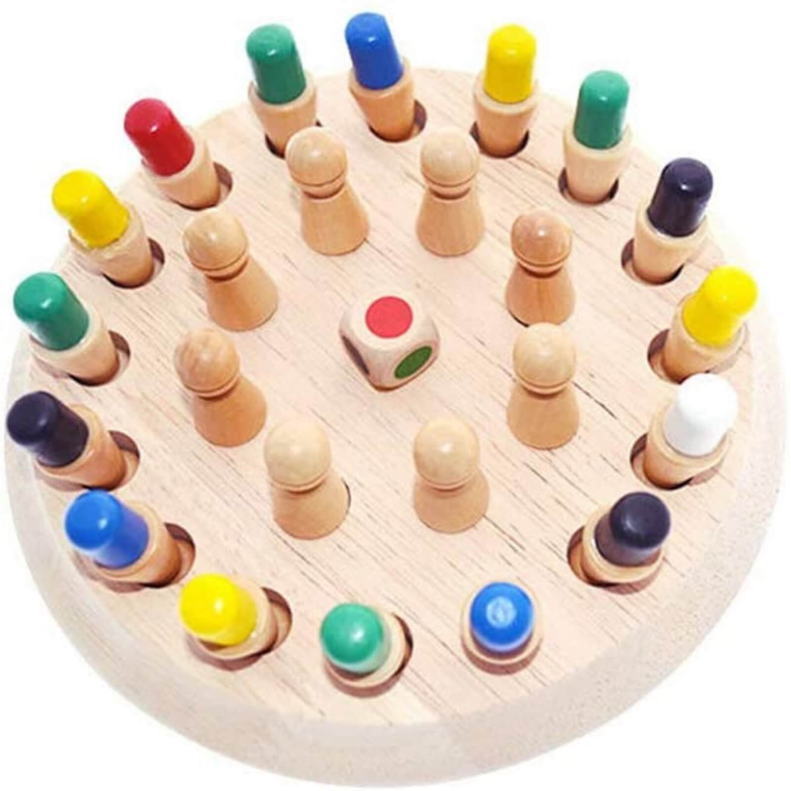 Consignment waterproof thickness Jocuri pentru copii - joc de memorie din lemn, Memory Chess.