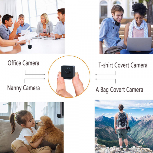 Camera Video Spy Portabila cu Rezolutie FULL HD, 128GB, Alimentare Permanenta [9]