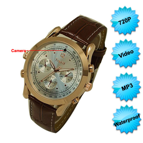 Cameră Video Spy Ascunsă în Ceas de Mâna - Cel mai Subțire, Rezoluție 1280x720P [1]