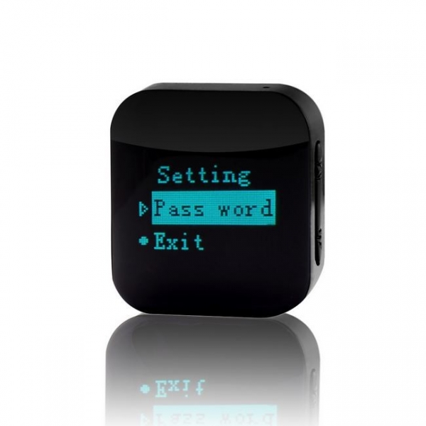 Reportofon pentru Spionaj Audio cu Parola si Activare Vocala Setabila, Model Profesional, Memorie Interna 16Gb - 1144 de ore - 1536 kbps , aTTo 16GB [6]