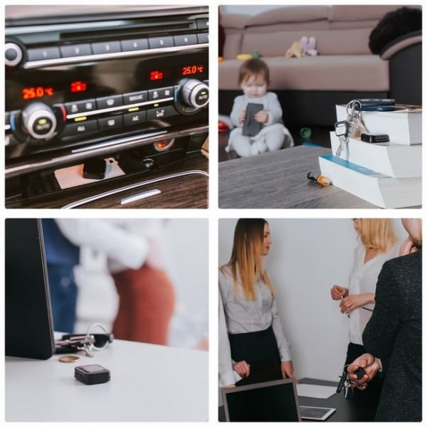 Reportofon pentru Spionaj Audio cu Parola si Activare Vocala Setabila, Model Profesional, Memorie Interna 16Gb - 1144 de ore - 1536 kbps , aTTo 16GB [7]