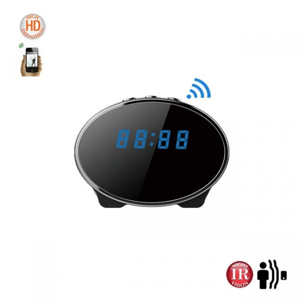 Camera Video Spy Integrata in Ceas de Birou, IP WI-FI DVR, Detector de Miscare, Rezolutie 1920x1080p, 32GB [2]