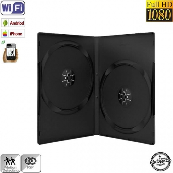 Camera Video Spy Wi-Fi P2P In Carcasa DVD cu Senzor de Miscare, 32GB, Autonomie 18 Ore [2]