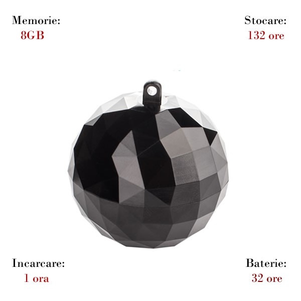 Reportofon Spion Mascat in Breloc de Chei, Memorie 8Gb, 32 Ore Autonomie [3]