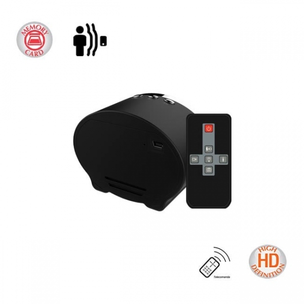 Camera Spy 1920x1080p cu Night Vision Ascunsa in Ceas de Birou, Detector de Miscare [3]