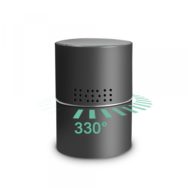 Boxă Bluetooth cu Cameră Video Spy, WI-FI, IP, P2P+DVR, Senzor de Mișcare, Lentilă Rotativă 330 de Grade [4]