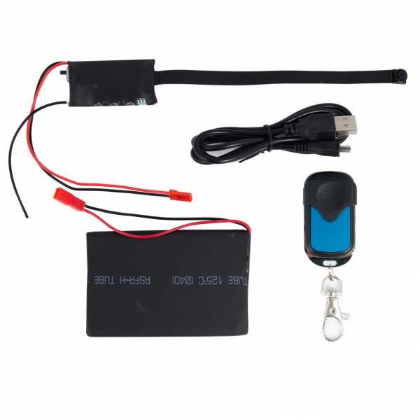 Cameră Video Spion Modul Integrabil | 8mm -12 ore - 32GB | Senzor de Mișcare și Telecomandă | MCS8MM32GB [4]