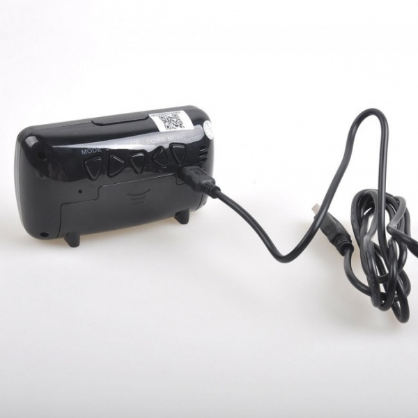 Ceas birou-microcamera video WI-FI IP P2P pentru spionaj discret, 32 Gb, HD [5]