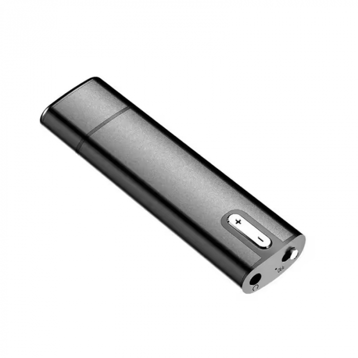 Reportofon Stick cu Autonomie 38 ore, Inregistrare Ultra Clear HD(1536 Kbps), Activare Vocala, 8 Gb Memorie [1]