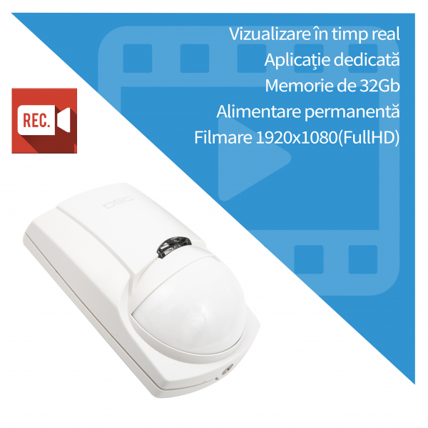 Senzor de miscare microcamera ip wireless [2]