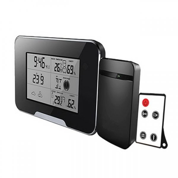 Termohigrometru cu microcamera video DVR pentru spionaj full HD [3]