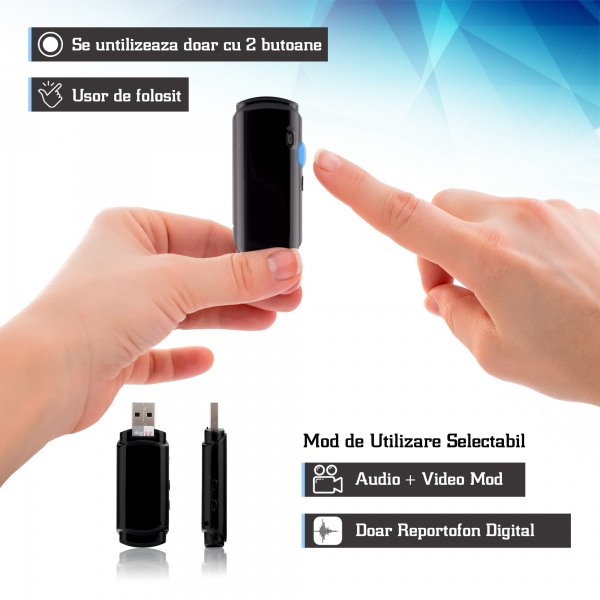 2in1 - reportofon si camera integrate in stick USB de memorie [4]