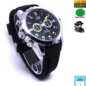 Camera Video Spion Mascata in Ceas de Mana cu Filmare pe Timp de Noapte, Rezolutie 1920x1080p [0]