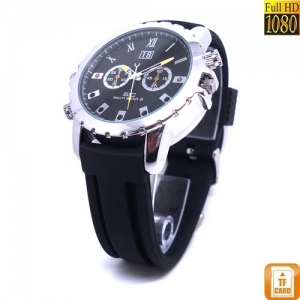 Camera Video Spion Mascata in Ceas de Mana cu Filmare pe Timp de Noapte, Rezolutie 1920x1080p [1]