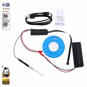 Microcameră Video Spion HD Wireless Integrabilă | IP P2P Wi-Fi |1080p, 32GB | MCSWP2P1080P [1]