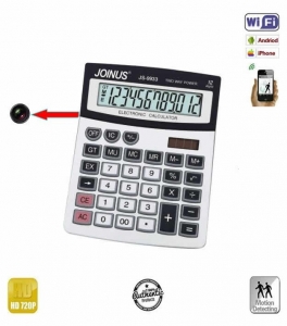 MiniCamere IP P2P - vizualizare prin internet pe telefon - Camera spy wi-fi ip p2p camuflata in calculator de birou , 720p  - Model CBCVDCSWIP22