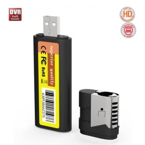 Camera Video pentru Spionaj Camuflata in Bricheta Functionala, 1920x1080p, Conectare Directa USB, Card MicroSD 32GB [2]