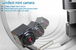 Camera CCTV de Supraveghere Spion 90 Grade, Sunet, 520 TVL CCCTVMINI903EE [5]