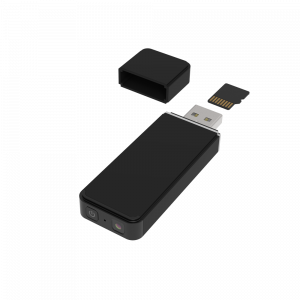 Stick Reportofon+Camera Video Spion, Rezolutie Full HD, Detector de Miscare, Card microSD 128GB [1]
